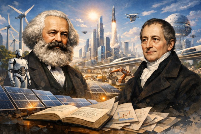 Van Marx naar overvloed: de economische theorie moet opnieuw worden uitgevonden