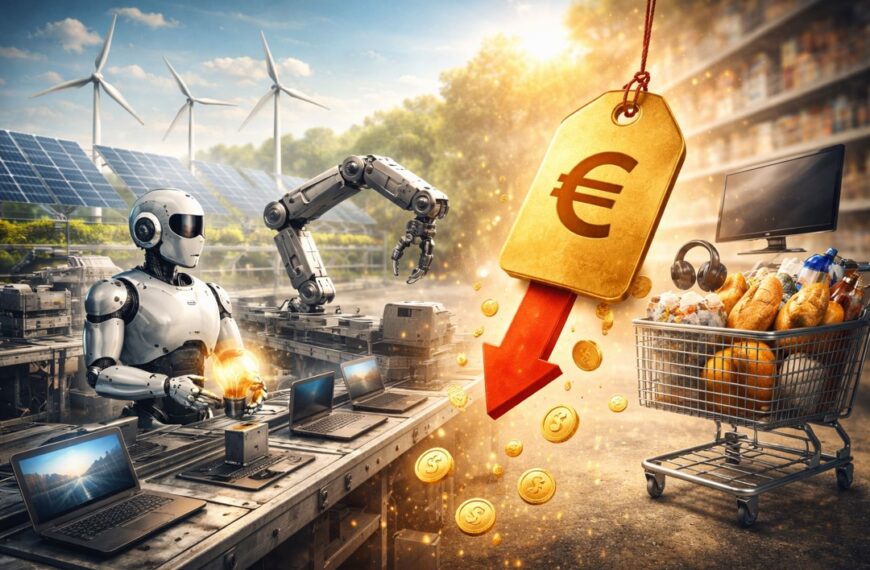 Wat gebeurt er als technologie prijzen structureel doet dalen?